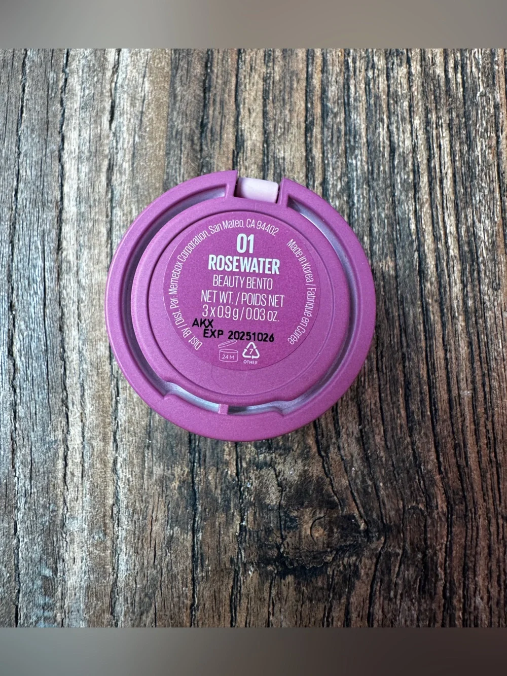 Kaja Beauty Bento Bouncy Shimmer Eyeshadow Trio — Pink Gradient